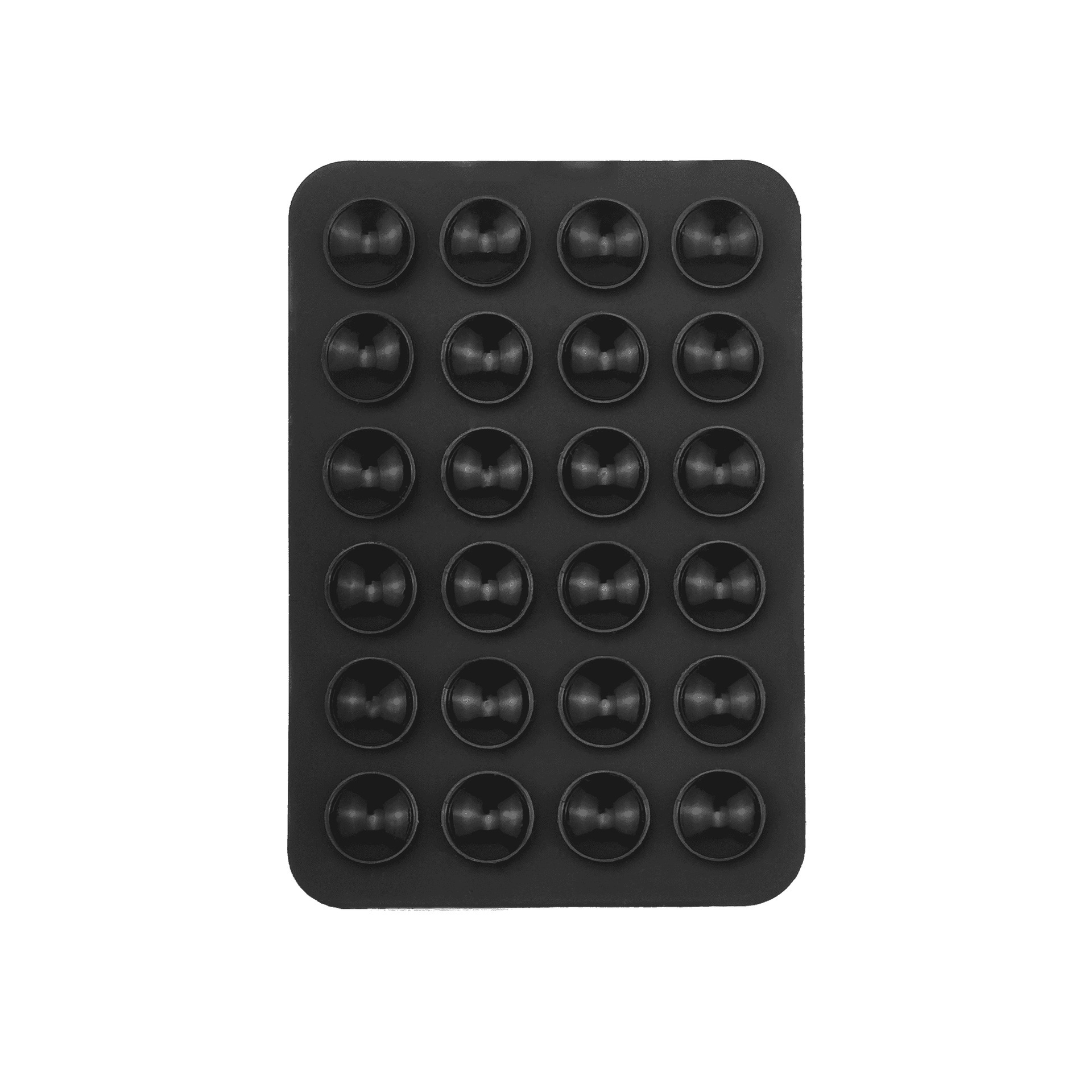 Black silicone sticky phone grip