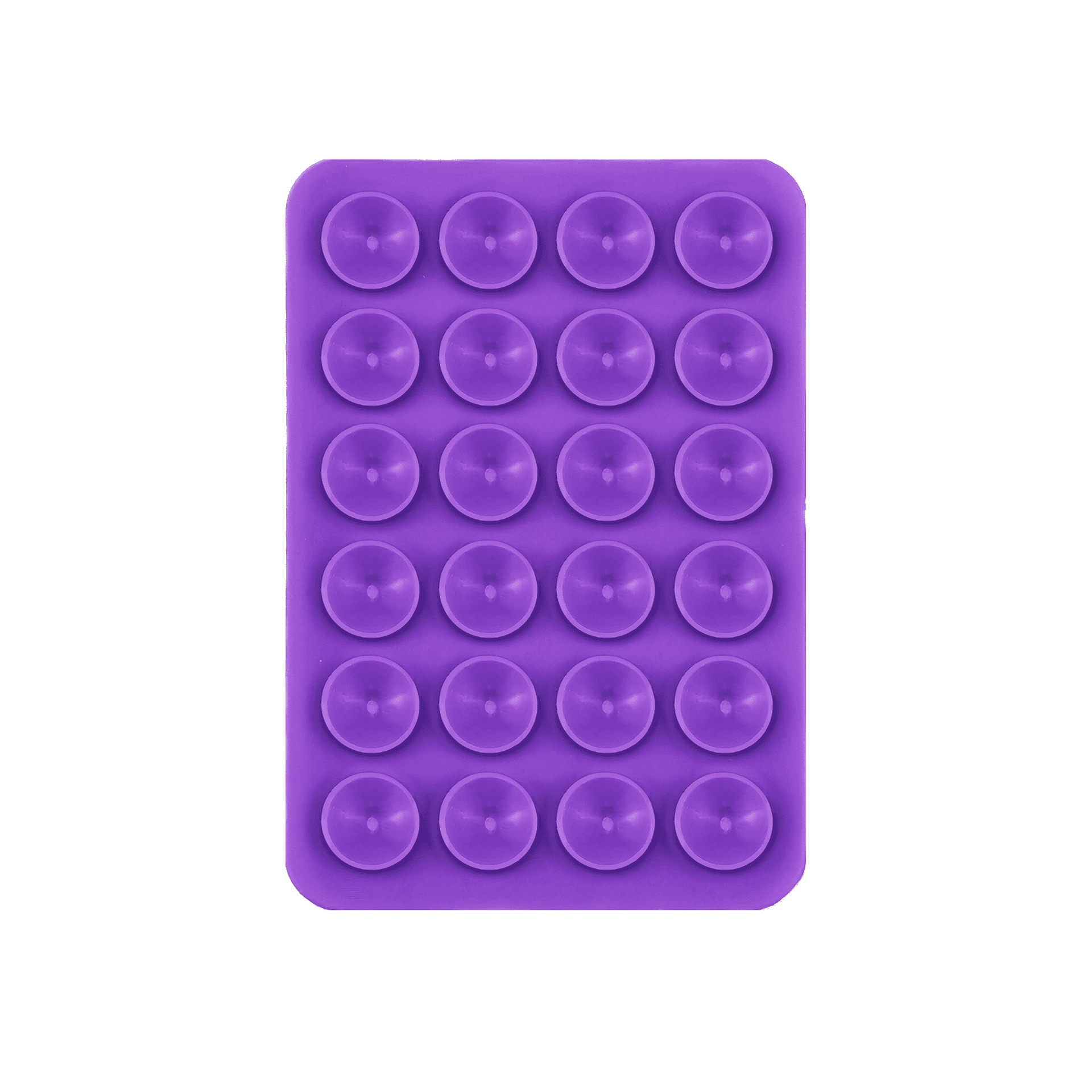 Purple silicone sticky phone grip