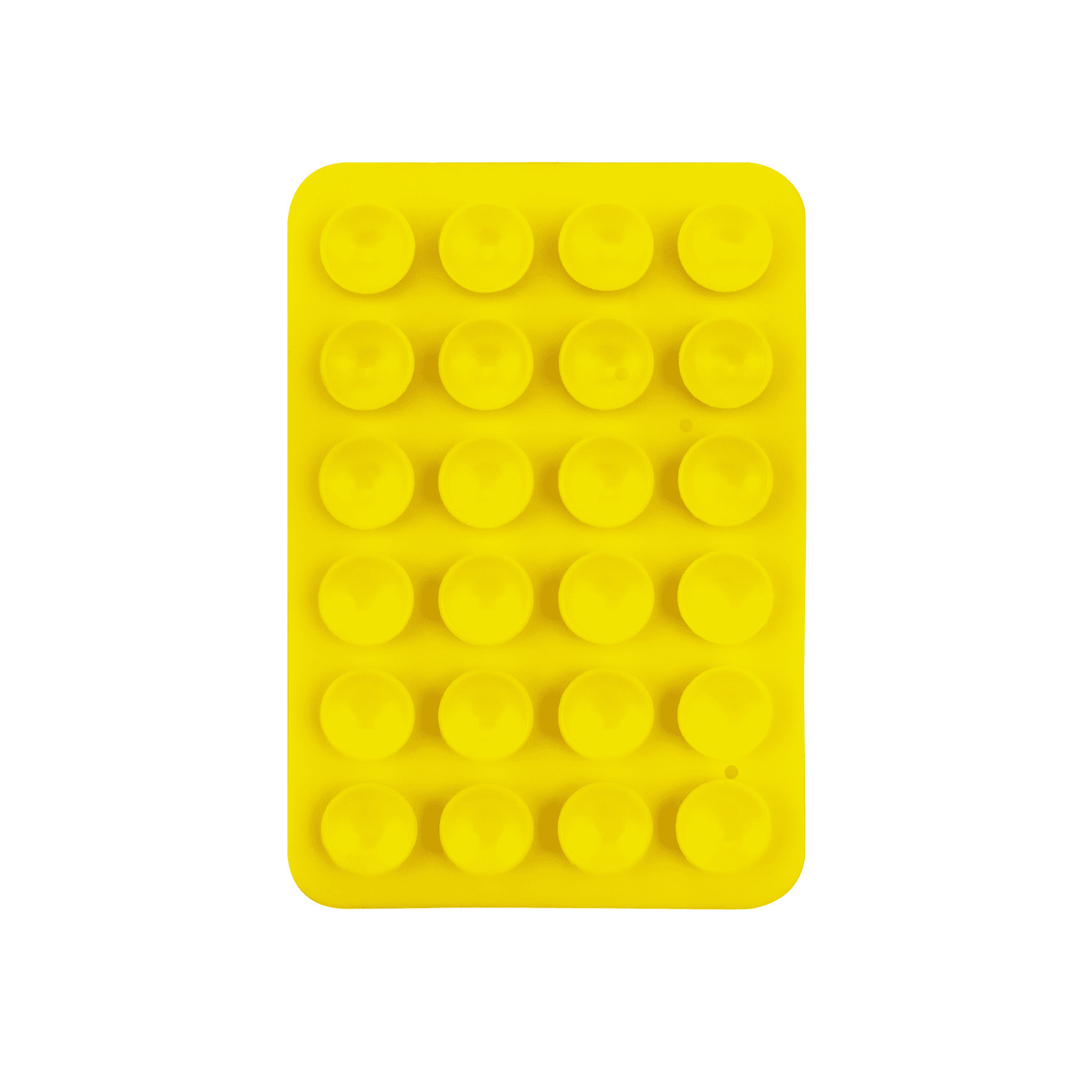 Yellow silicone sticky phone grip